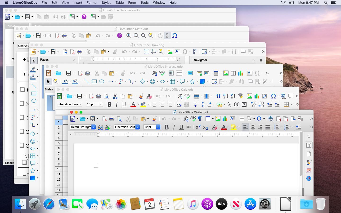 Libreoffice 7 g re mieux les fichiers docx de microsoft macgeneration