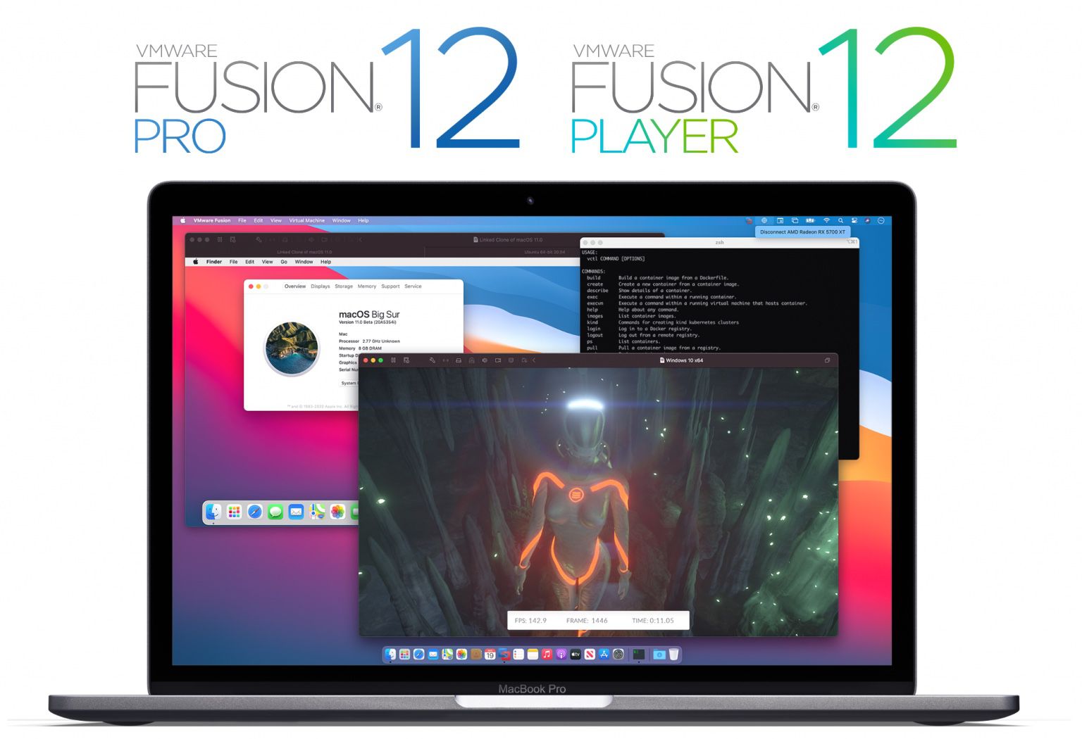 vmware fusion 12 big sur network issues