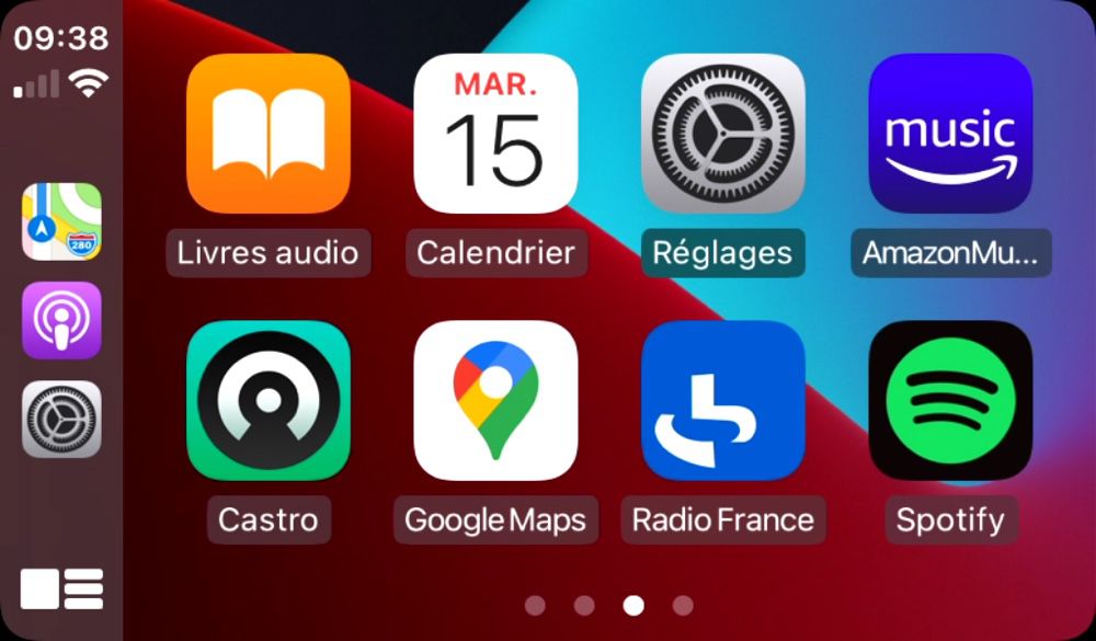 iOS 14 : les nouveautés de CarPlay