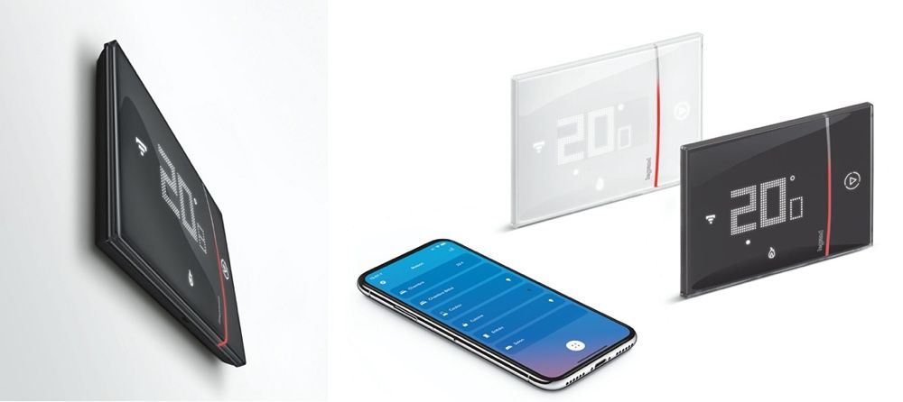 Un nouveau thermostat connecté Smarther with Netatmo chez Legrand