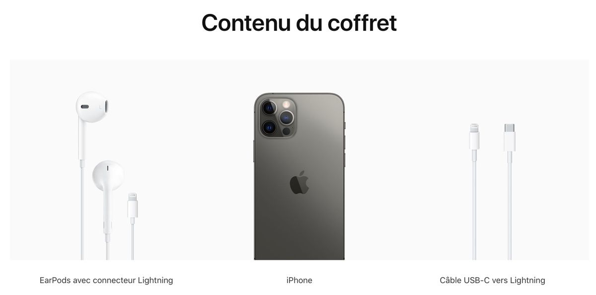 iPhone 12 : Apple le livrera sans aucun chargeur