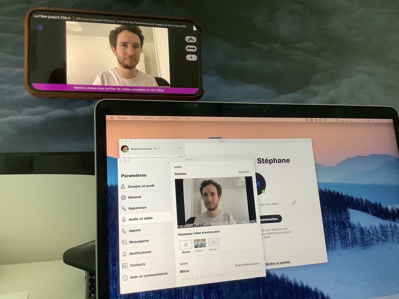 Comment transformer votre iPhone en webcam pour MacBook