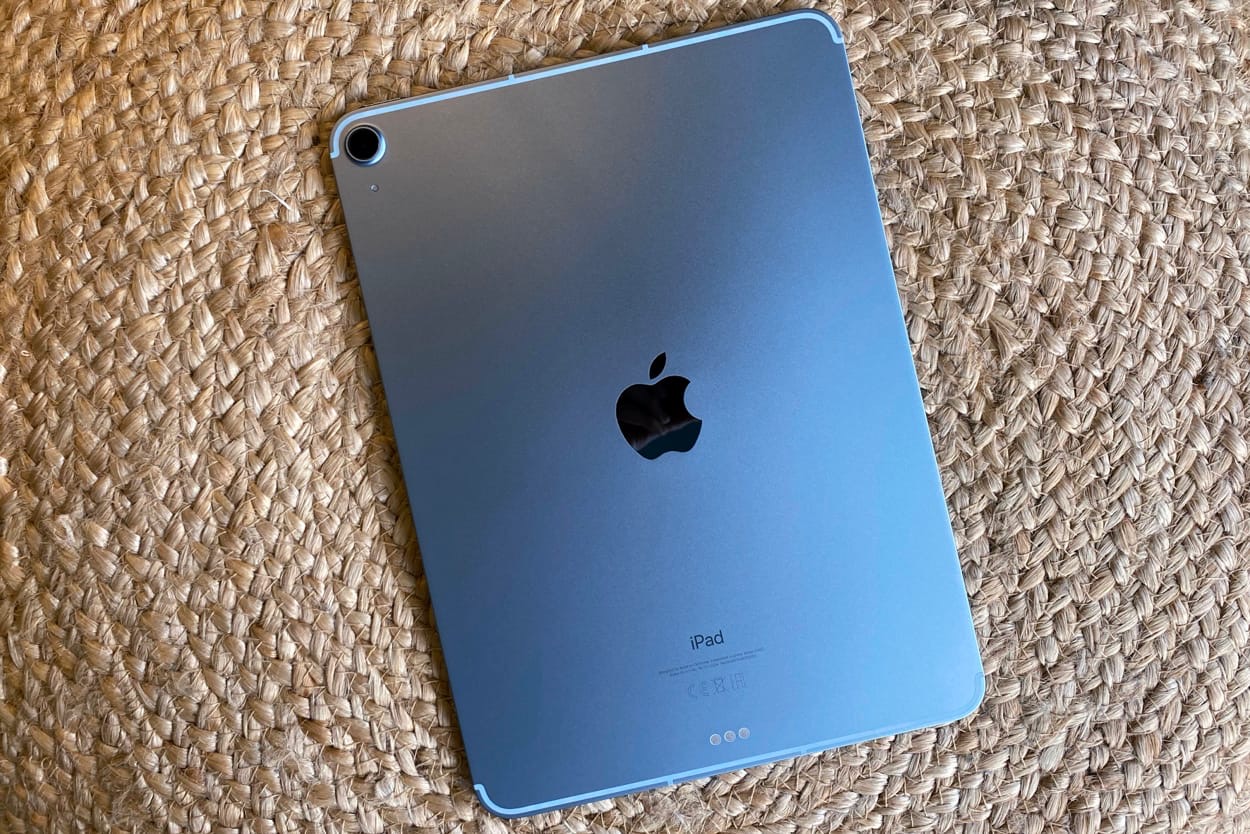 Prise en main d'un iPad Air 4 pas très bleu