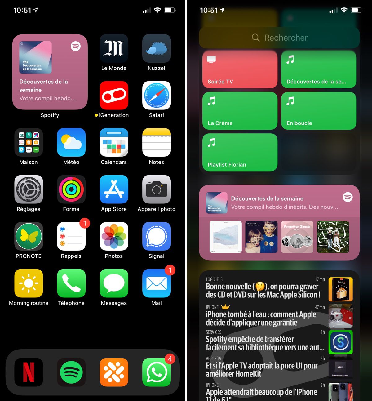 Spotify Lance Ses Widgets Pour IOS 14 IGeneration