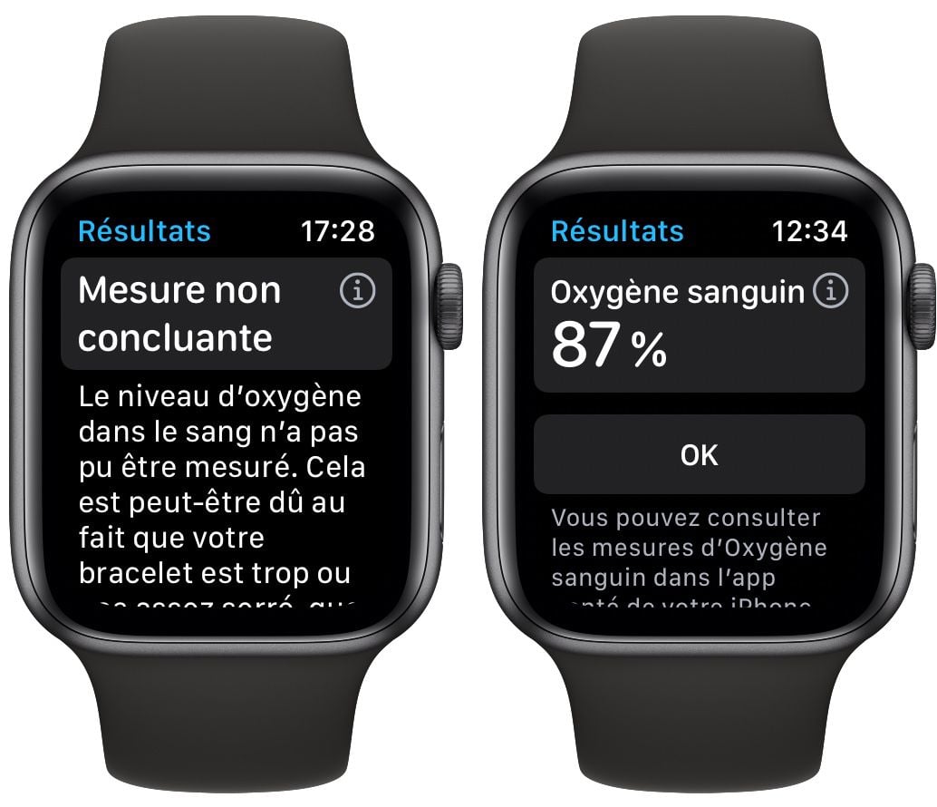 Apple fashion watch taux oxygene