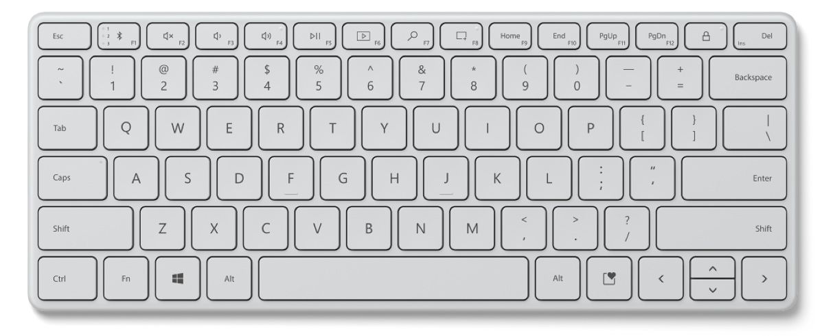 Le Magic Keyboard a un petit cousin chez Microsoft