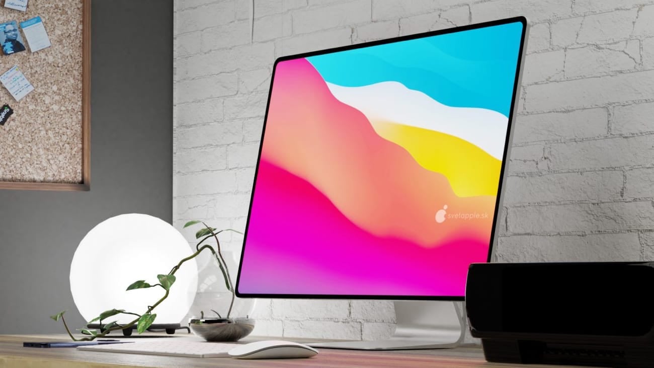 Concept : des iMac sans bordure pour 2021 | MacGeneration
