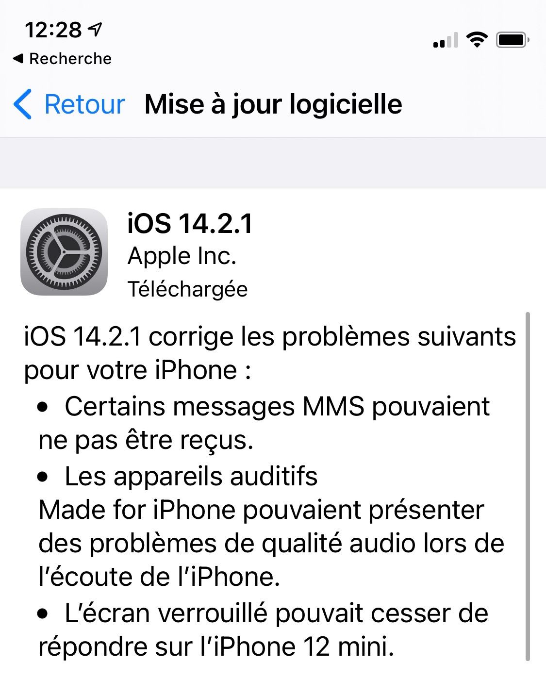 iOS 14.2 confirme l'absence des écouteurs inclus avec les iPhone 12 