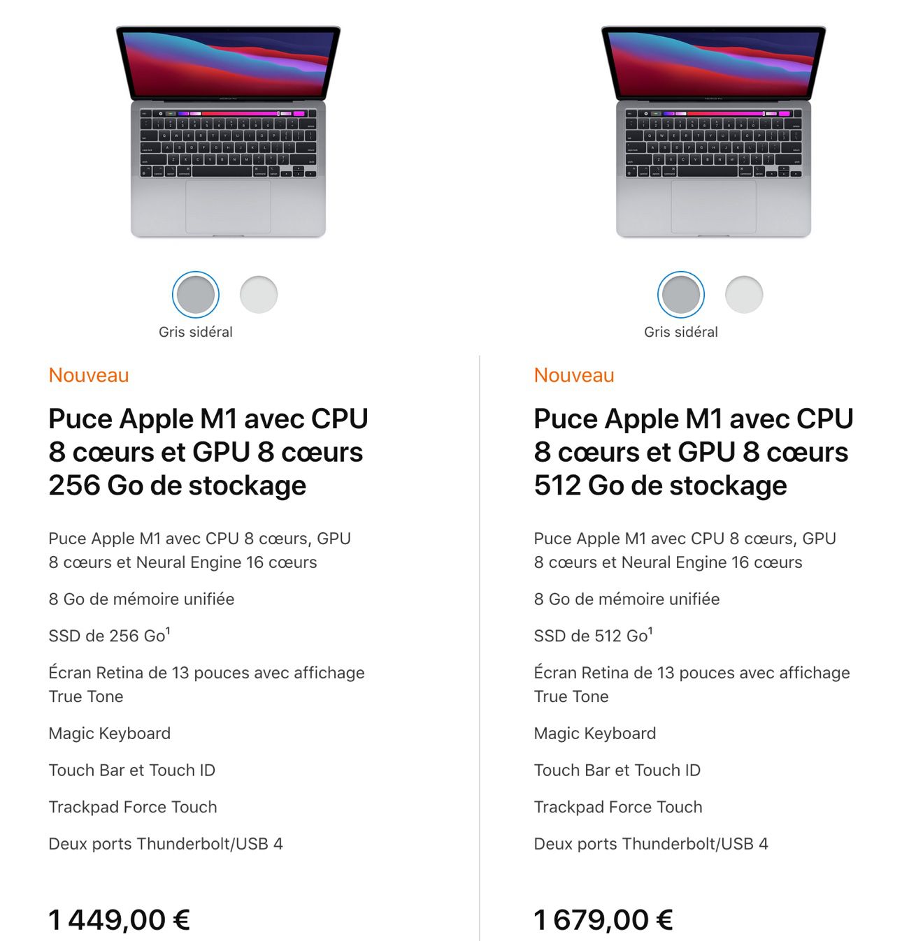mactracker compare macbook pro with macbook air