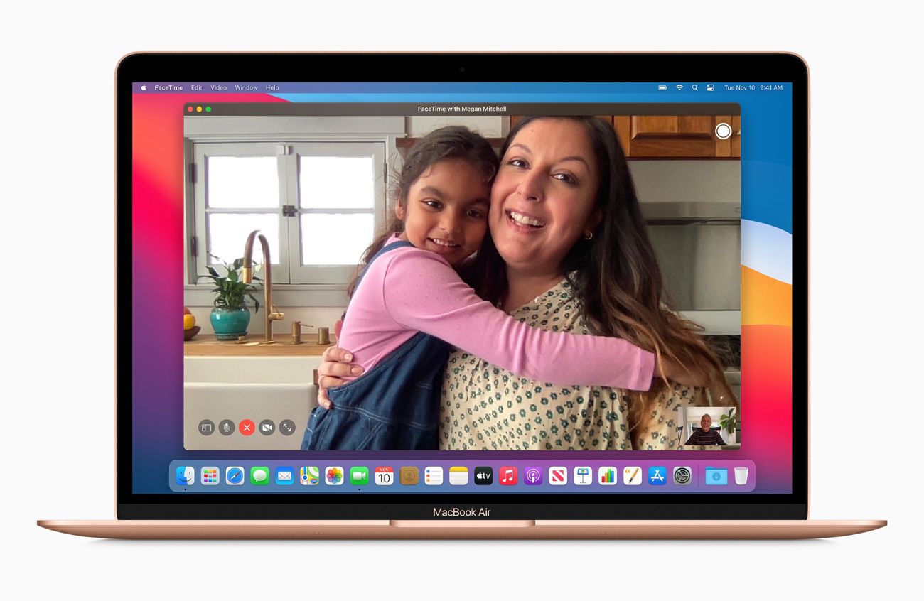 Toujours une webcam 720p sur les MacBook Air et Pro, mais la puce M1 promet  des miracles