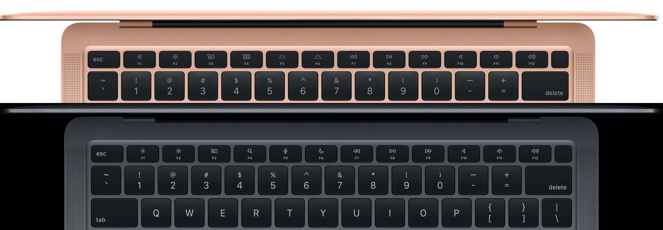 MacBook Air : Apple change les touches de fonction