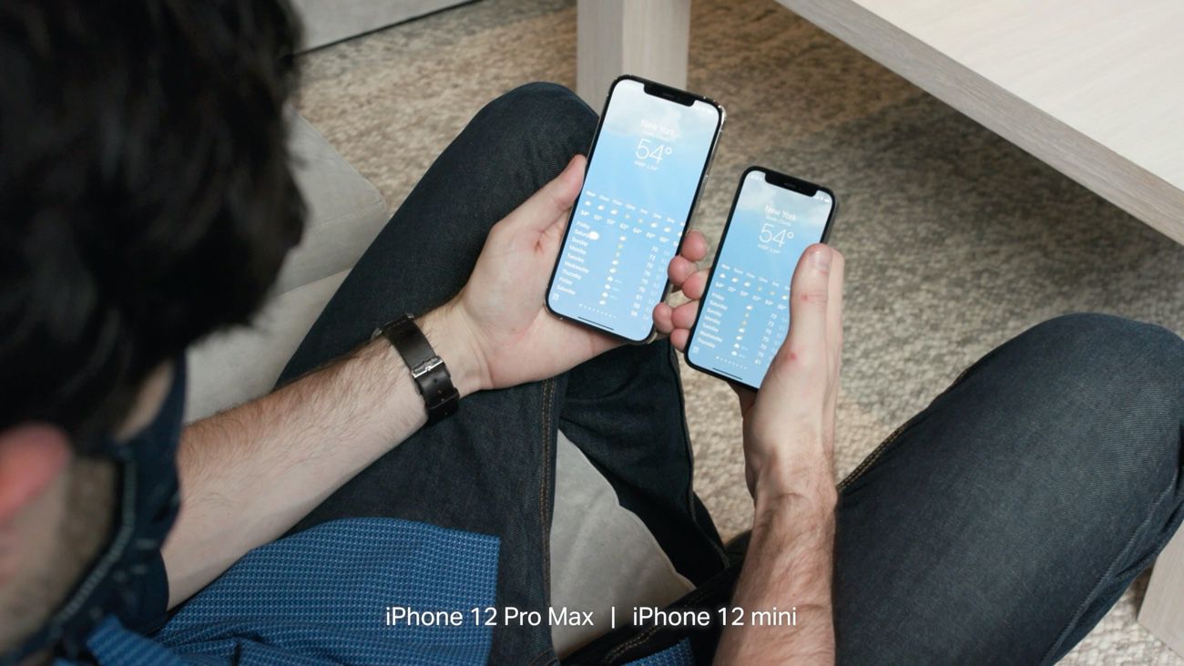 Premiers Apercus Surprises Des Iphone 12 Mini Et Iphone 12 Pro Max Igeneration