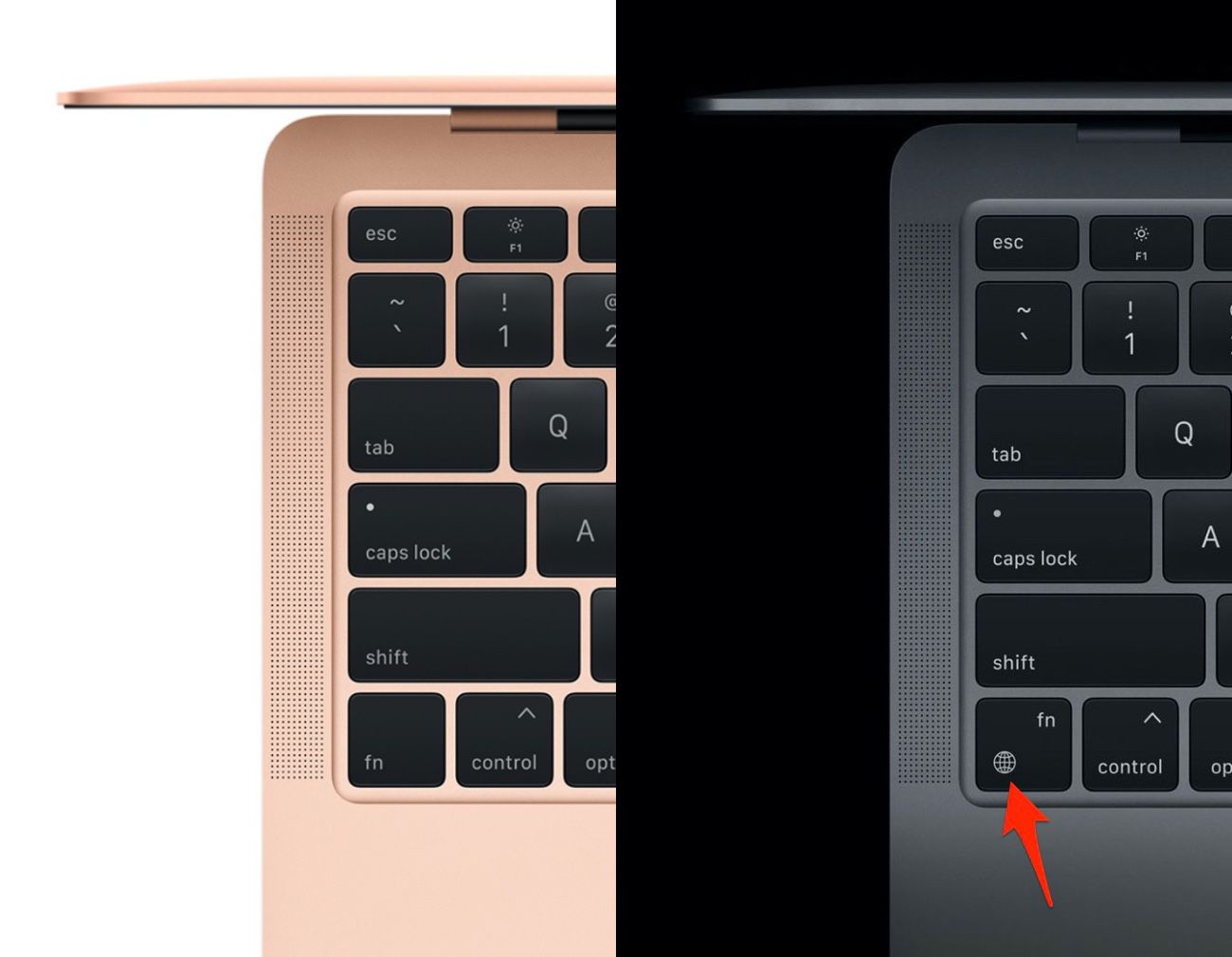 MacBook Air : Apple change les touches de fonction