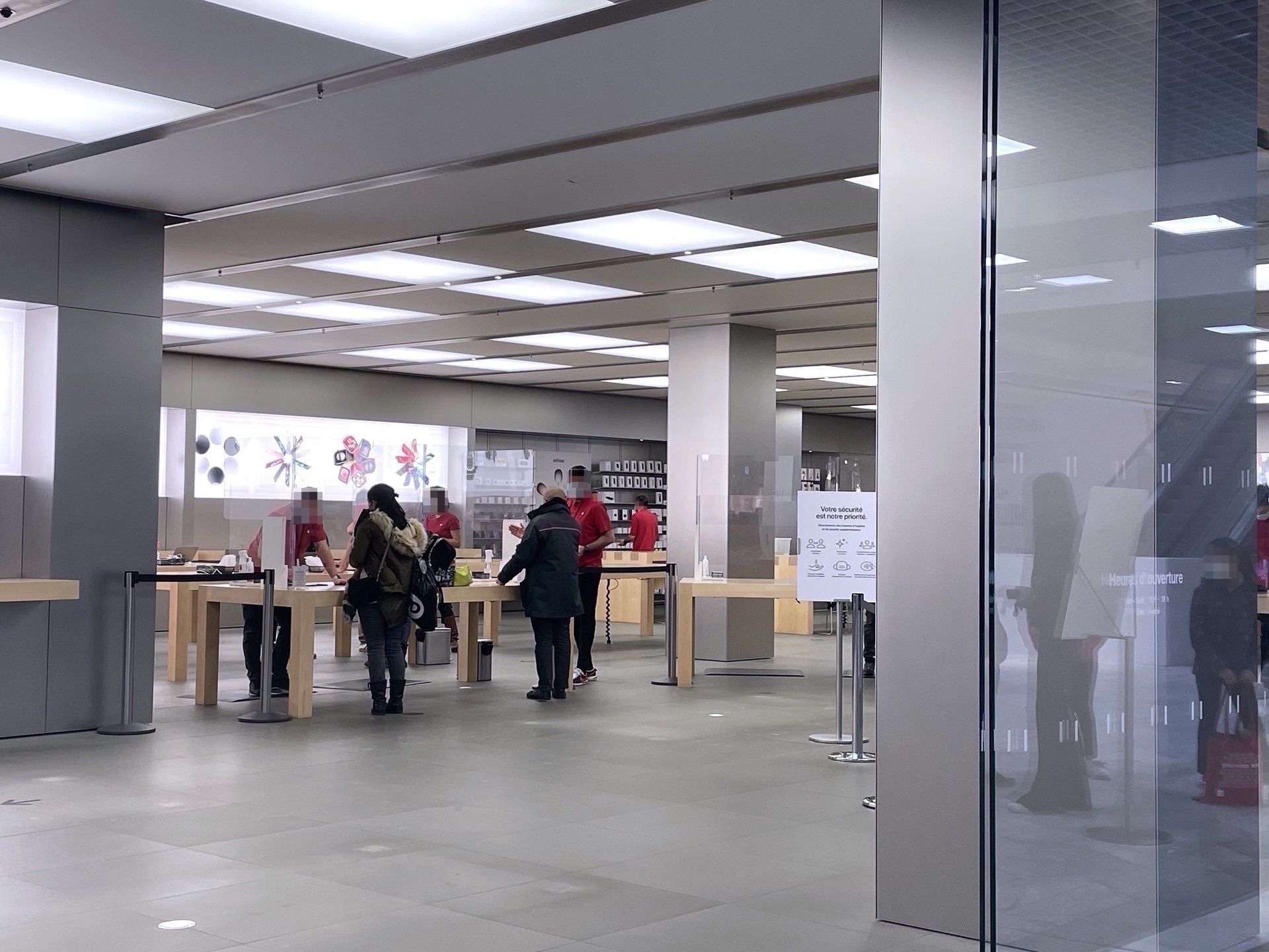 Apple Store l'accueil de clients sans rendezvous redevient possible