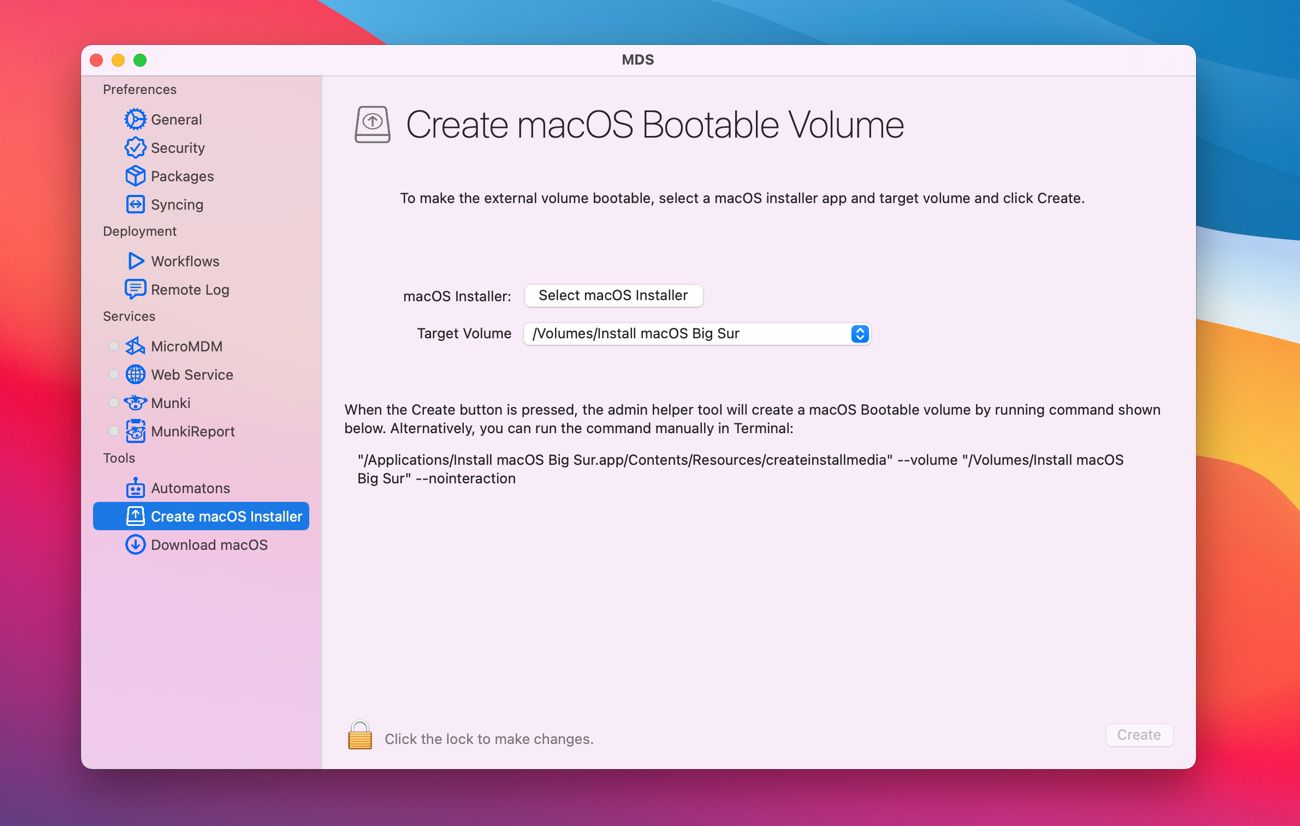 Clé d'installation de macOS : deux utilitaires à jour pour Big Sur