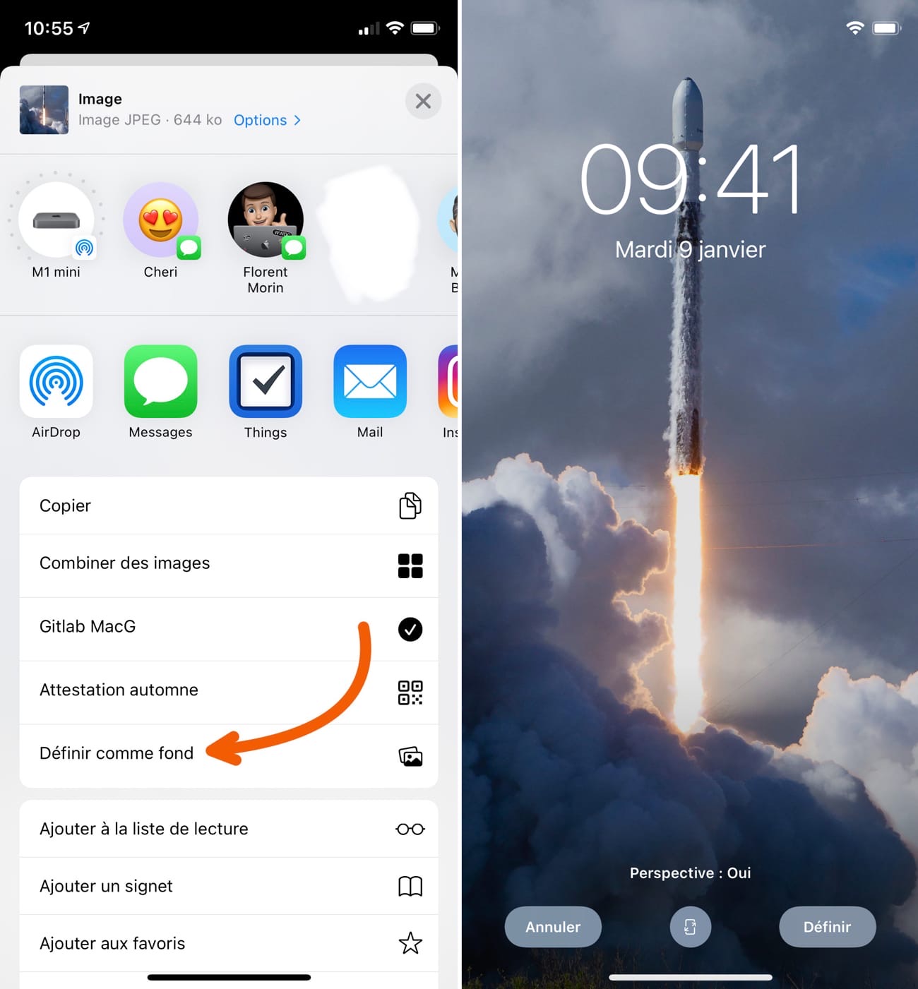 Raccourcis peut changer automatiquement le fond d'écran d'iOS 14.3