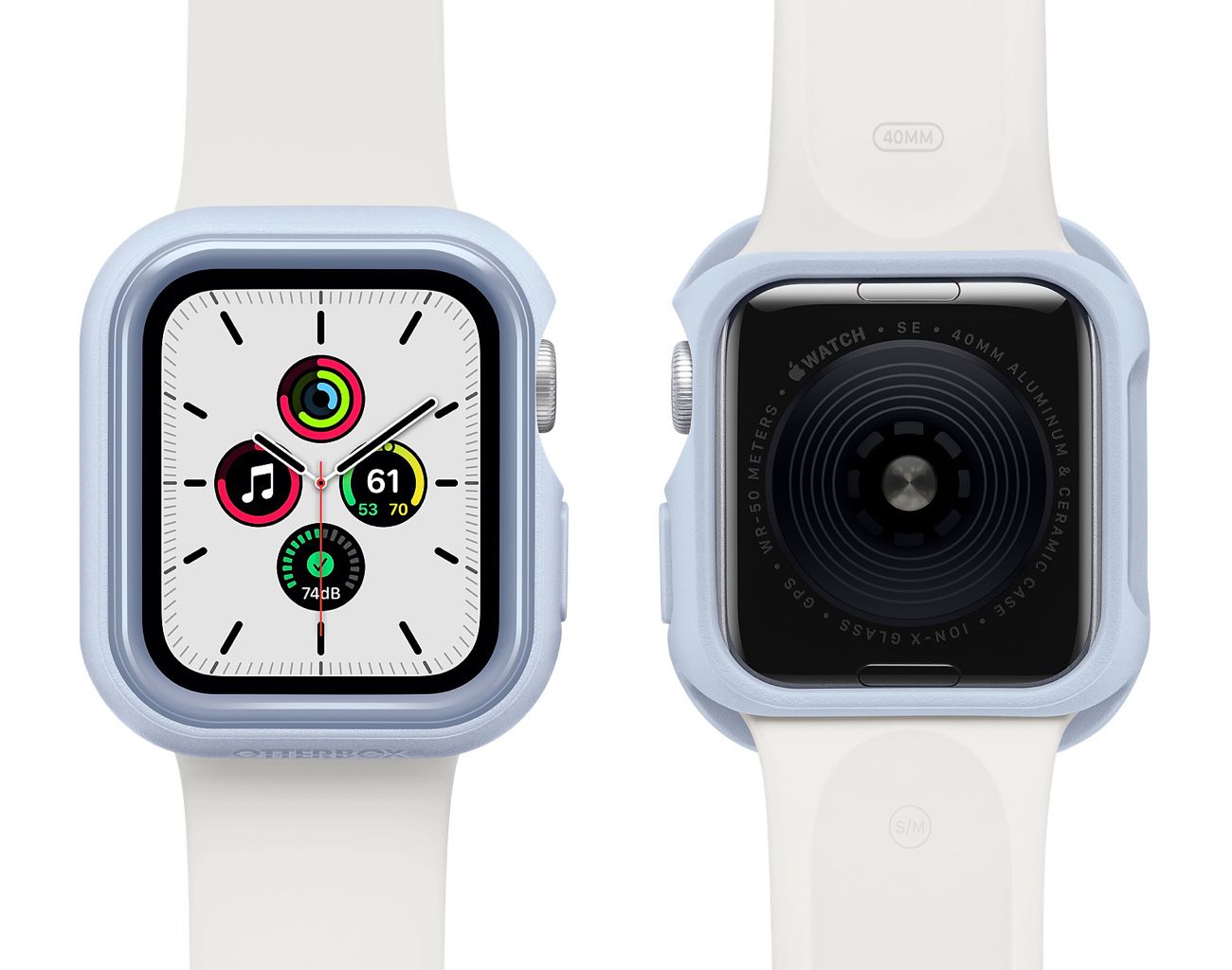 Une Apple Watch est confortable dans la découpe des coques d'iPhone 13 Pro