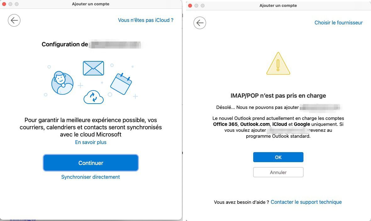 icloud on outlook for mac