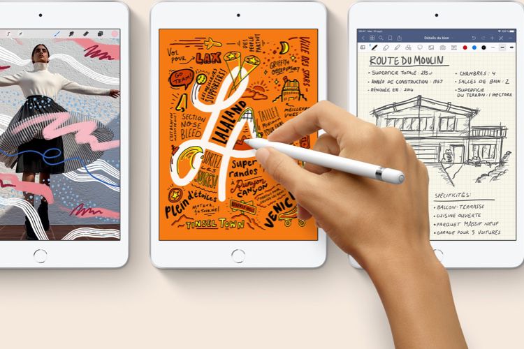 Refurb: iPad mini 5 at 389 € and Pencil at 85 €