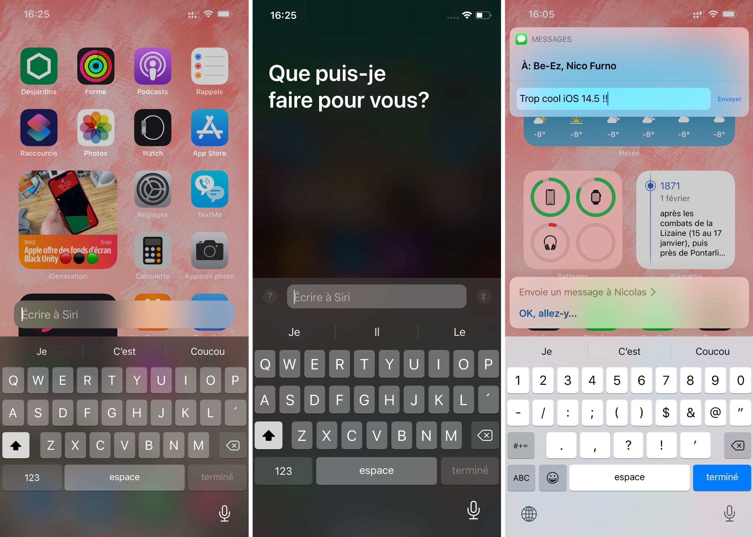 ecrire un message sur apple watch se