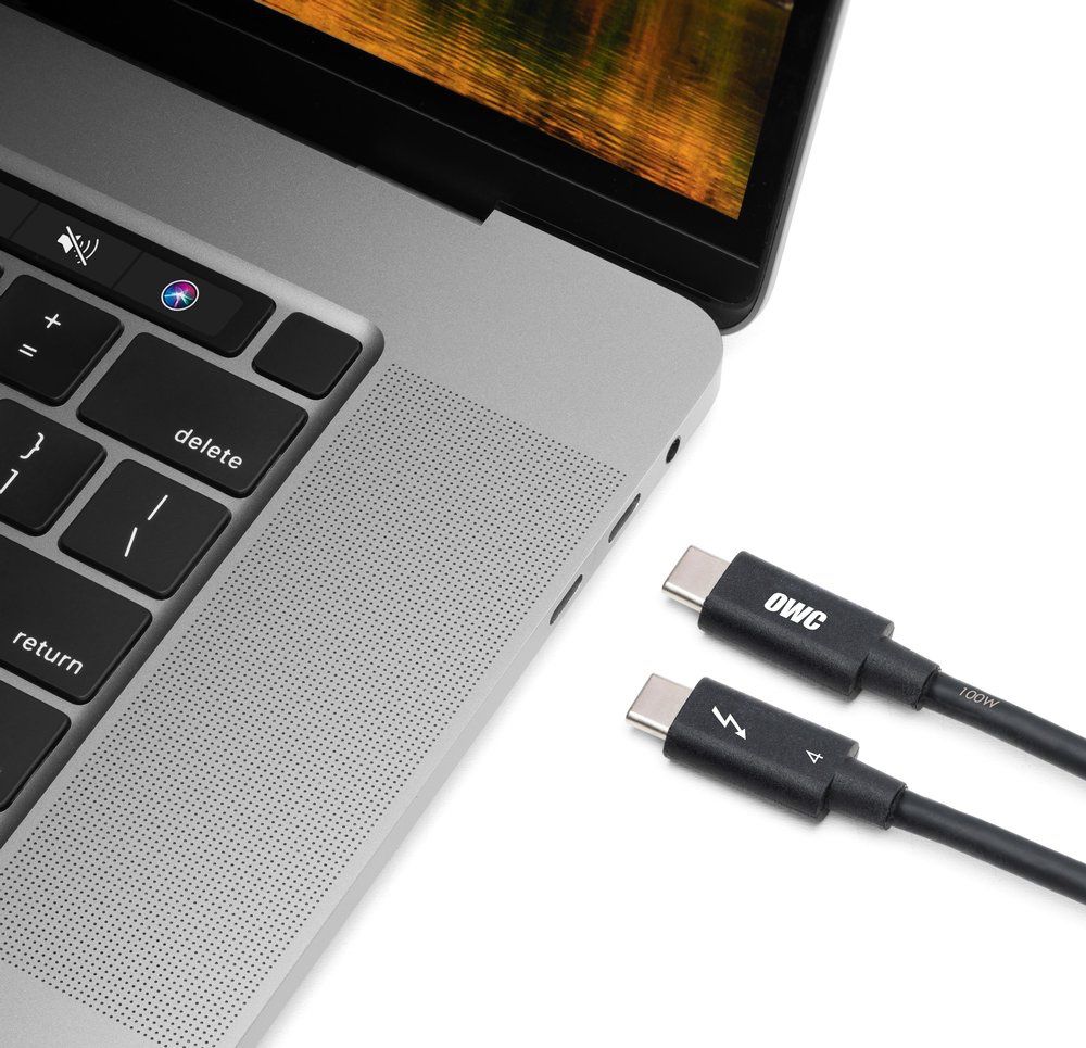 OWC : un câble Thunderbolt 4 USB-C paré pour le présent et pour le futur