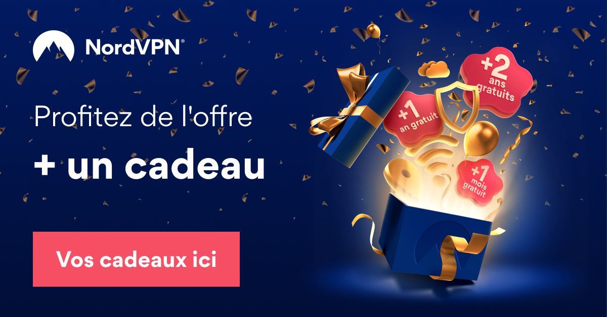 NordVPN ajoute à ses promos de Noël des chèques  en cadeau