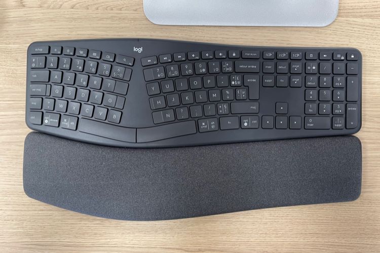 Aperçu du clavier ergonomique Logitech Ergo K860 en vente en France à 119 €