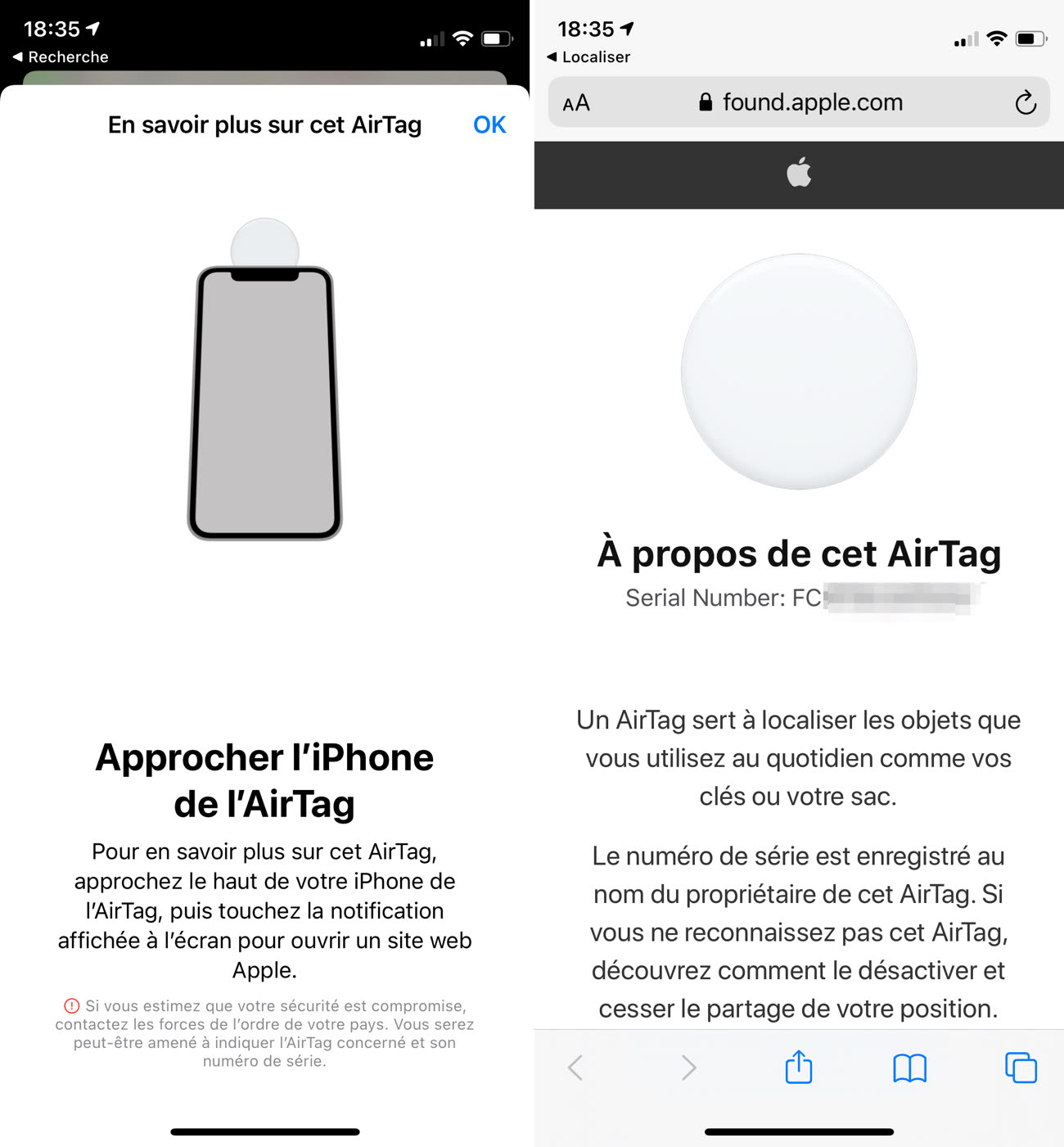 Apple : l'AirTag s'ouvre aux appareils Android