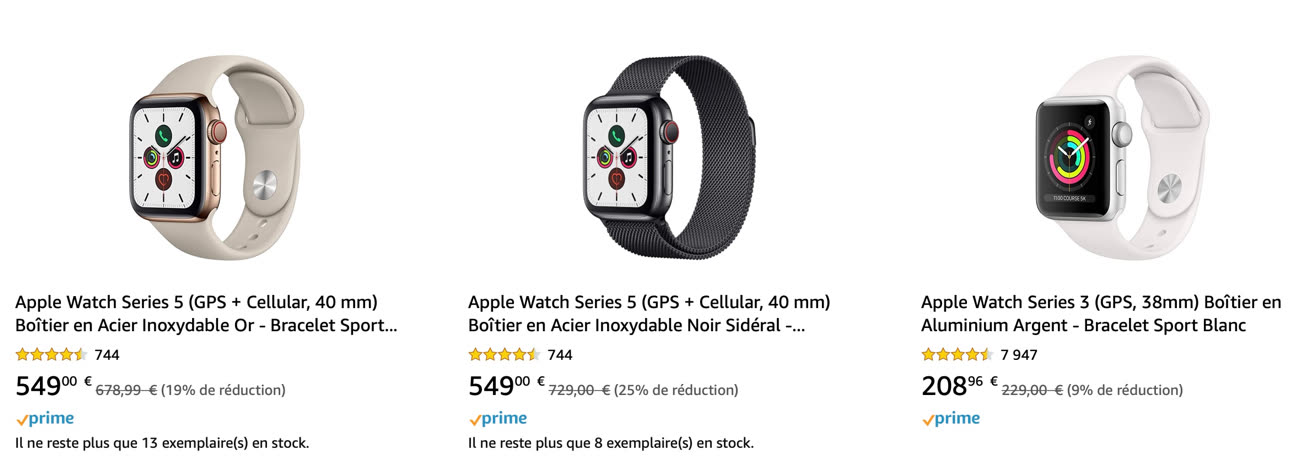 Acheter un modèle Apple Watch Series 9 GPS + Cellular, Boîtier en acier  inoxydable argent de 45 mm, Bracelet Milanais argent - Apple (FR)