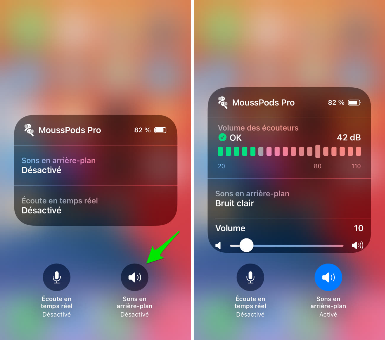 iOS 15 peut vous faire écouter des sons d'ambiance pour vous relaxer