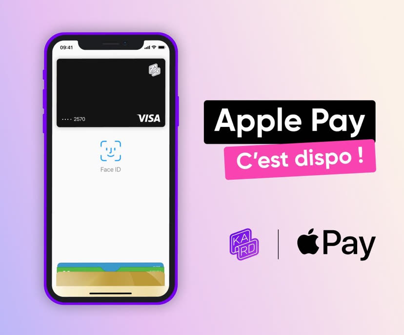 Kard La Carte Pour Les Ados Compatible Apple Pay Igeneration 5990