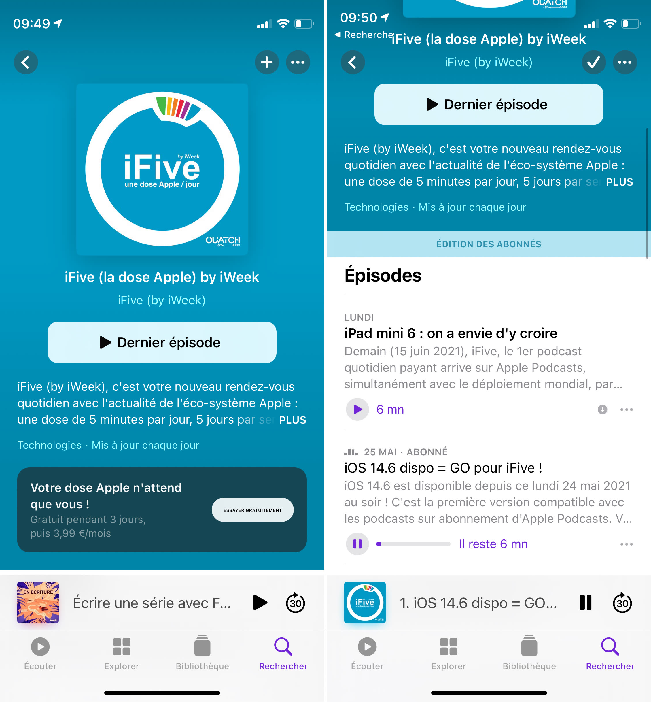 Comment Enlever Un Abonnement Sur Apple Les podcasts sur abonnement maintenant disponibles sur Apple Podcasts
