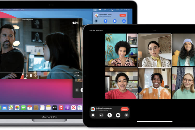 Aperçu de FaceTime sur iOS 15, macOS Monterey… et le web