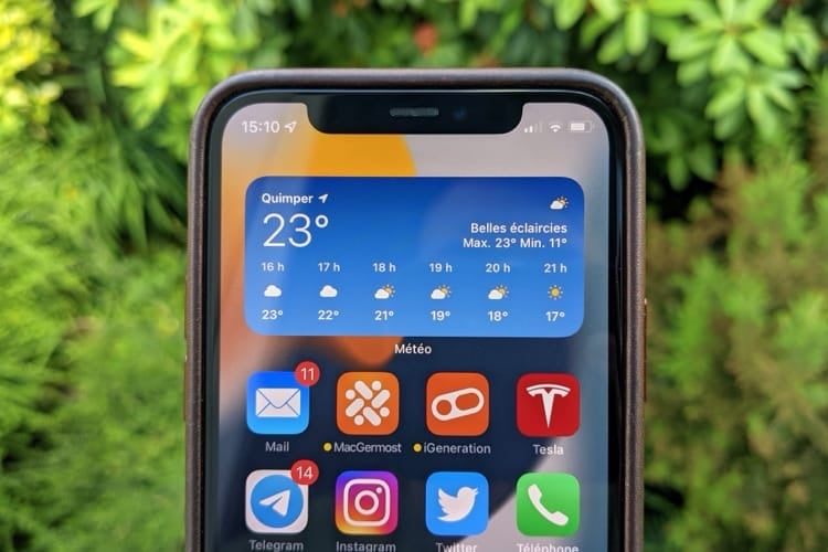 iOS 15 : aperçu de la toute nouvelle app Météo