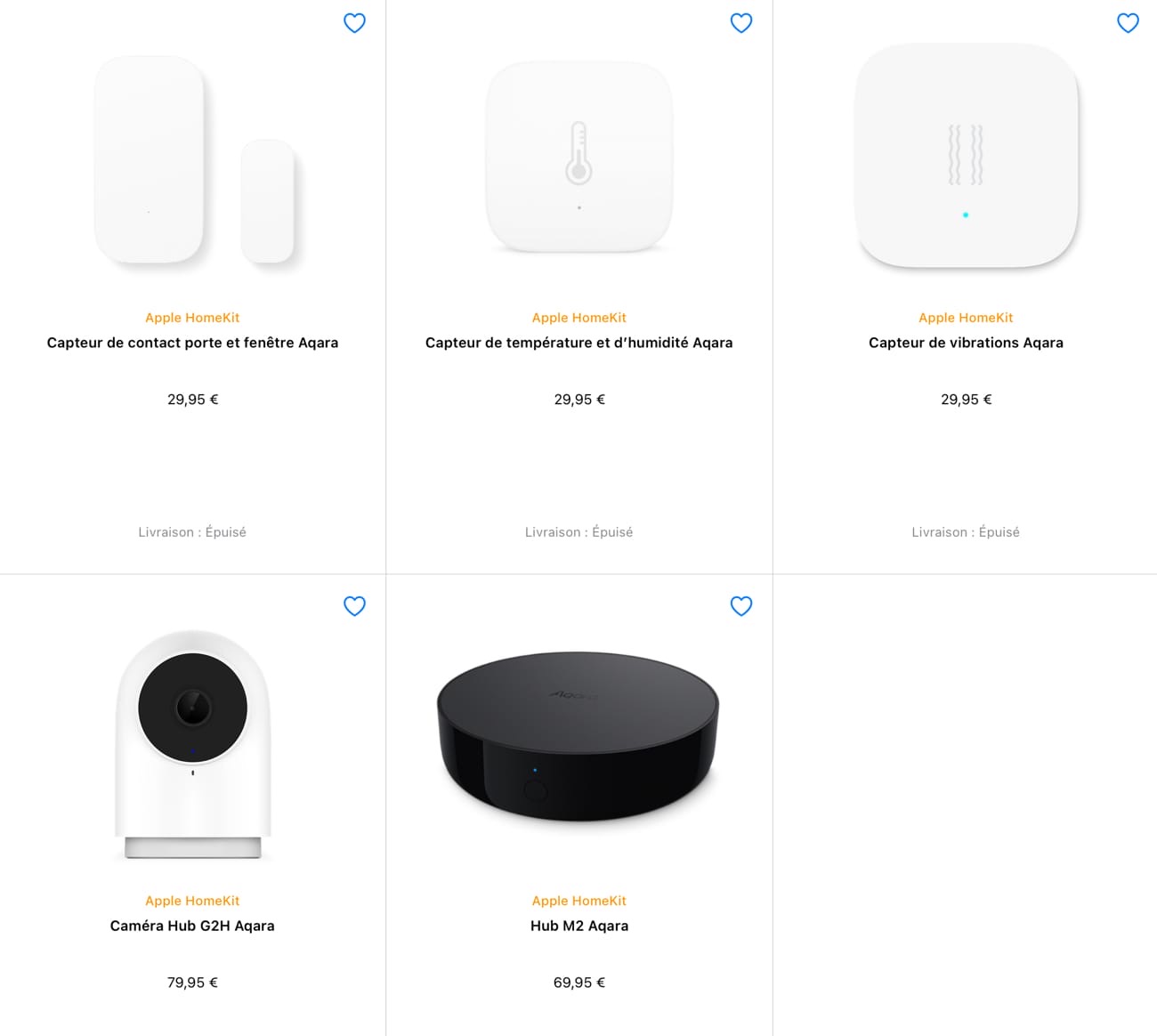 Aqara commercialise une partie de ses produits HomeKit sur l'Apple Store