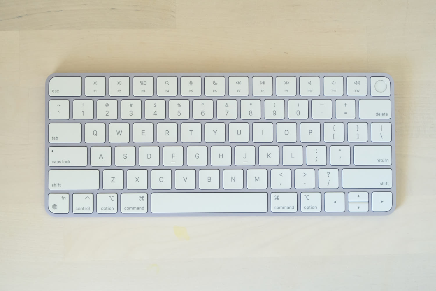 Mini-test du Magic Keyboard à capteur Touch ID