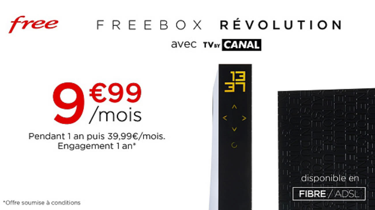 Le boitier TV de la Freebox Player mini 4K disponible à 1,99 €/mois pour  les Freebox Révolution