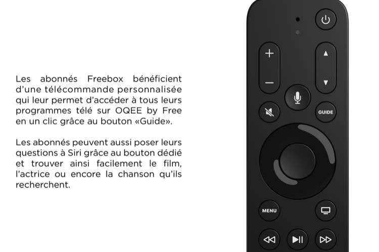 Free vend sa télécommande pour l'Apple TV à 20 €