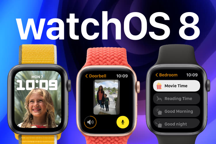 watchOS 8 est disponible en version finale