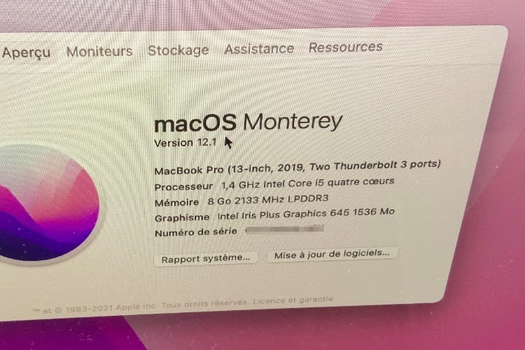 La version finale de macOS 12.1 est en ligne, voici les nouveautés