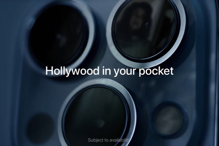 Hollywood dans la poche : trois publicités pour vanter les capacités de l’iPhone 13 Pro