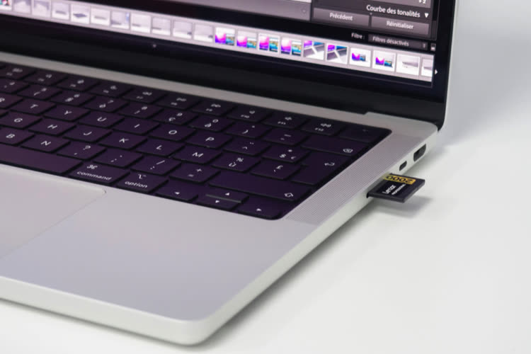 SanDisk : surpris par le lecteur SD des MacBook Pro