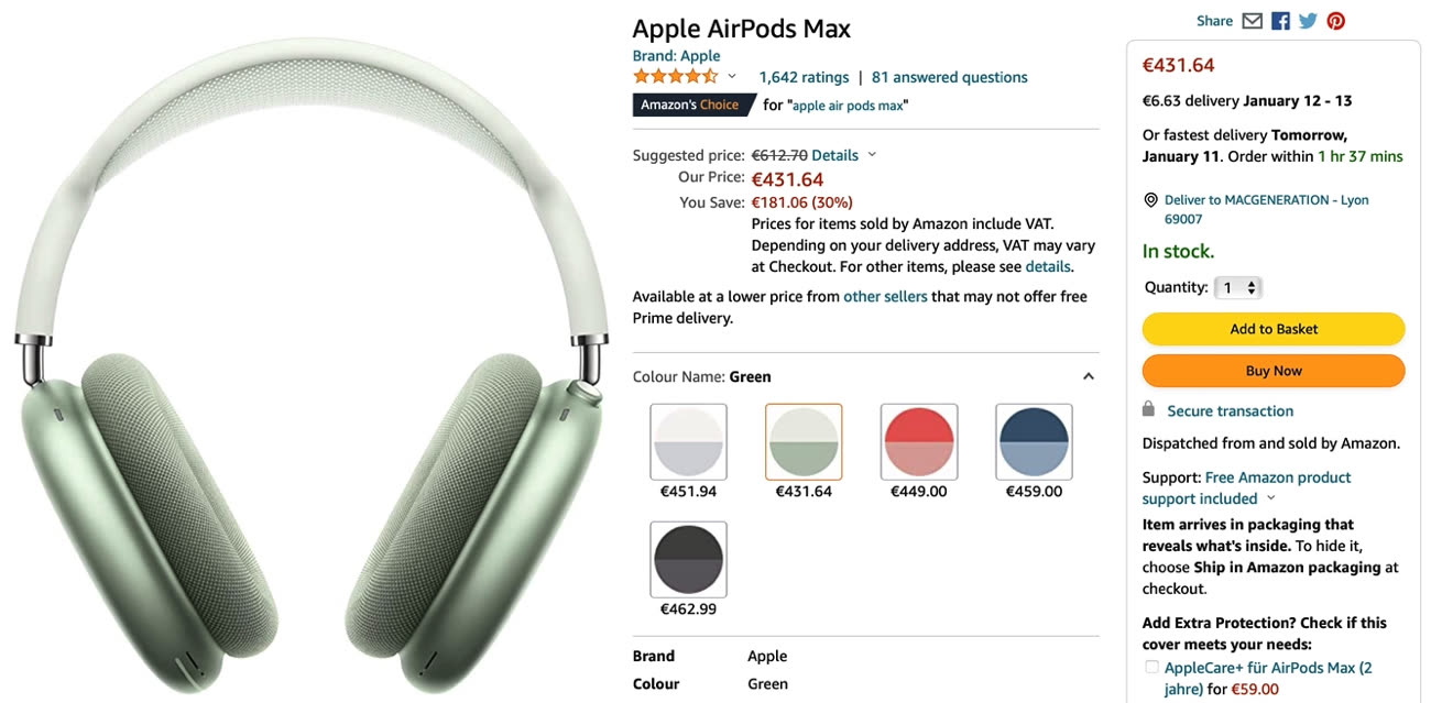 Apple devrait vendre ce support pour AirPods Max destiné aux Apple Store