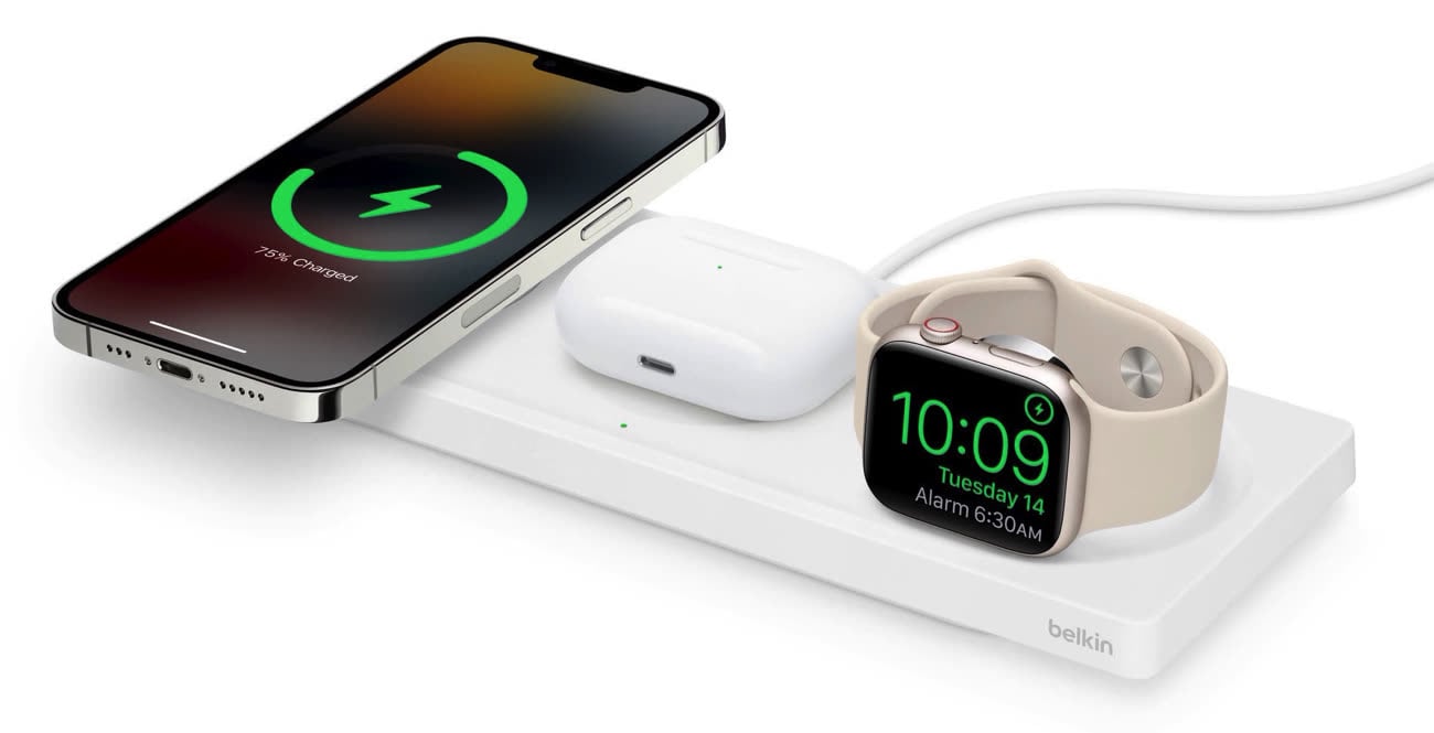 Promo : le chargeur double MagSafe d'Apple à 119 € (-30