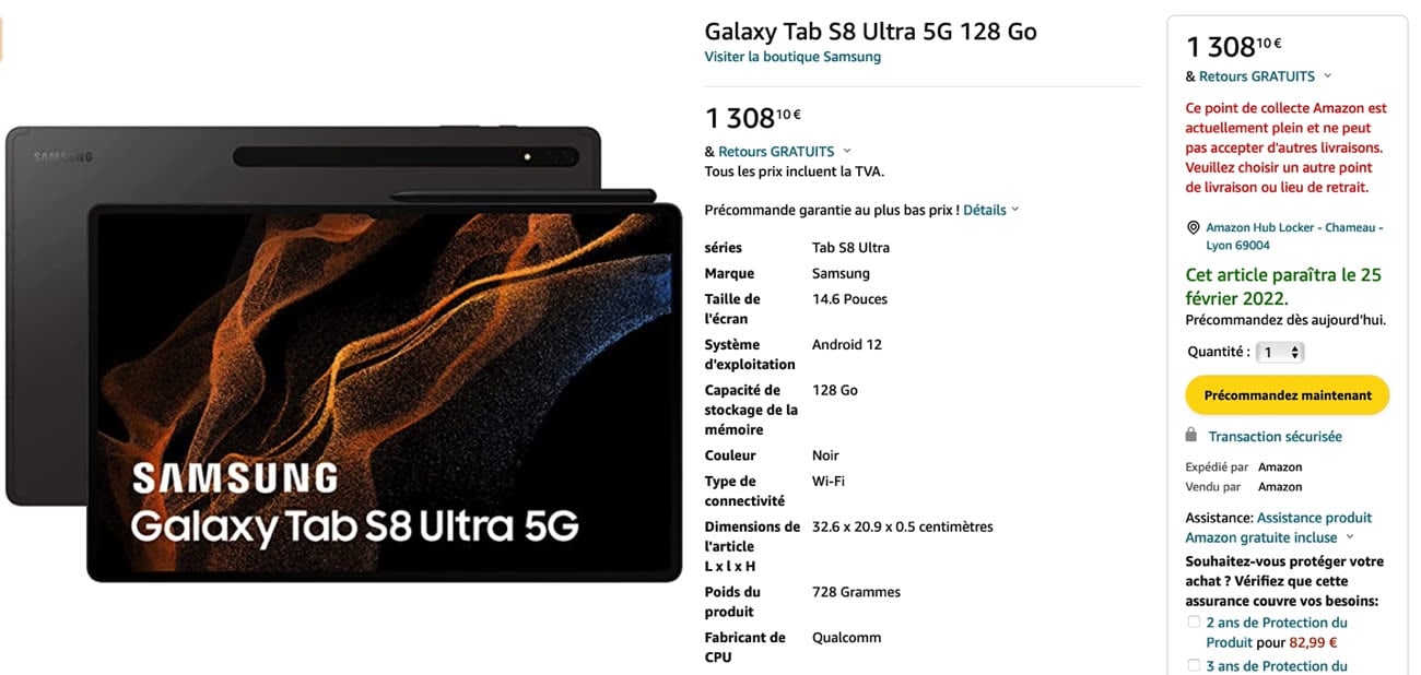 La Galaxy Tab S8 Ultra, la tablette pour tout faire? 