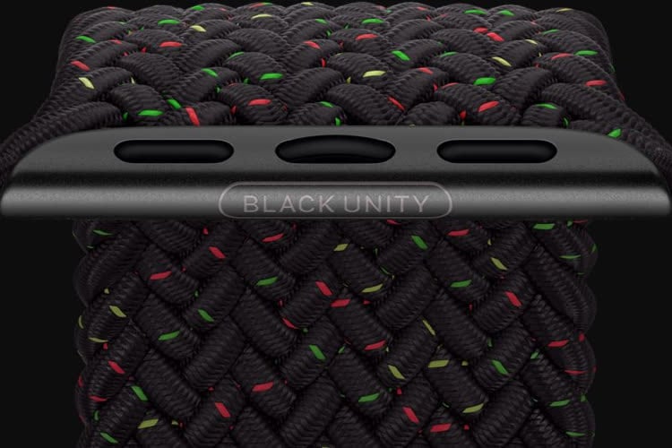 Apple commercialise un nouveau bracelet Boucle unique tressée Black Unity
