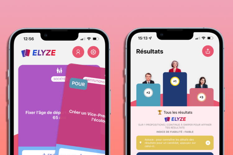 Elyze : l'application qui veut vous aider à trouver pour qui voter sous le feu des critiques 🆕