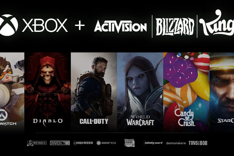 Microsoft s'empare d'Activision Blizzard pour 69 milliards de dollars