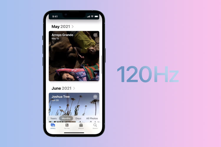 iOS 15.4 active automatiquement ProMotion pour toutes les apps sur les iPhone 13 Pro