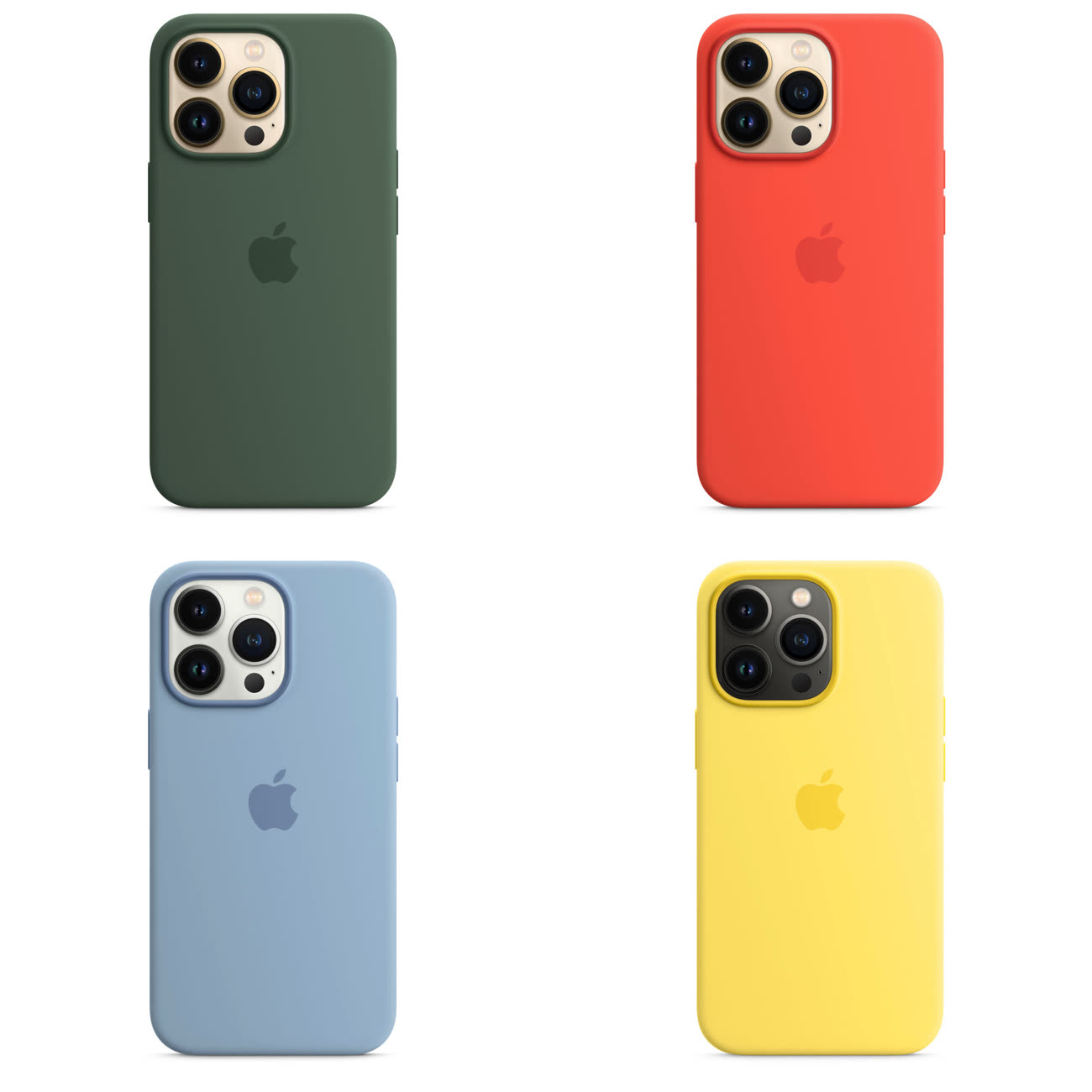 Nouvelles couleurs printanières pour les étuis d'iPhone 13